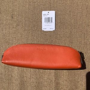 Coach pencil case